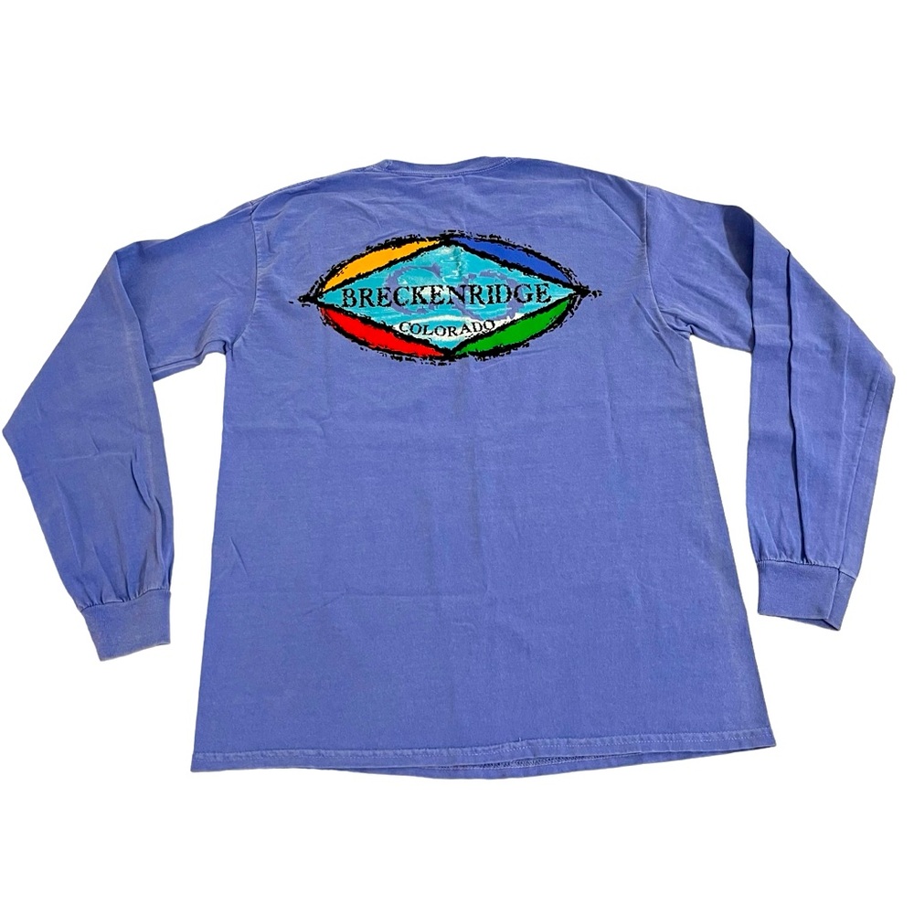 Breckenridge Long Sleeve T Shirt Multi Color Logo